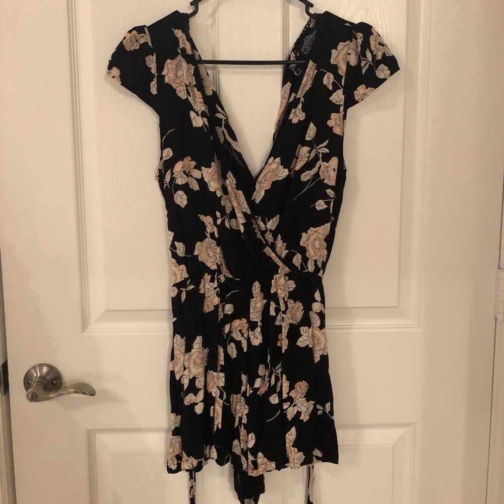 Floral Romper.
